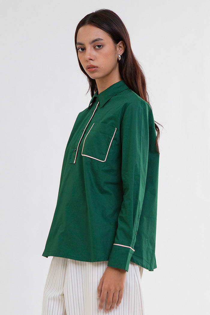 Dark Green Odilia