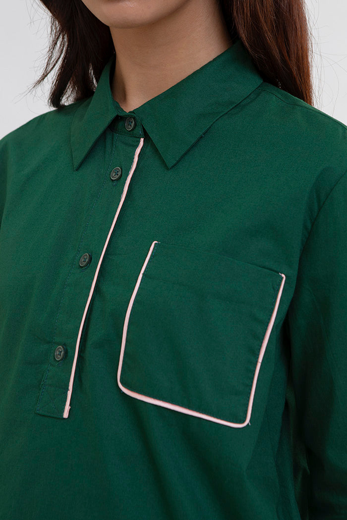Dark Green Odilia