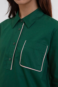 Dark Green Odilia
