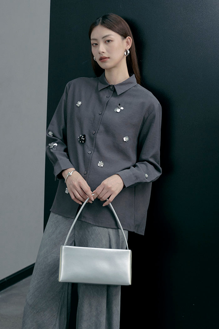 COTTONINKSTUDIO - Dark Grey Lowena