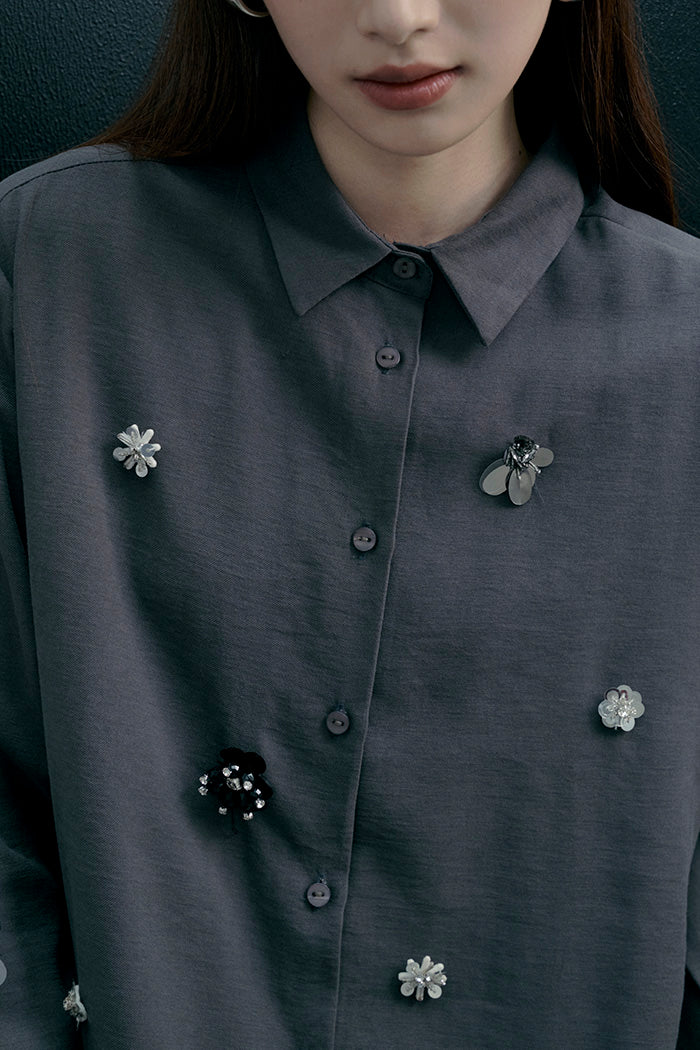 COTTONINKSTUDIO - Dark Grey Lowena