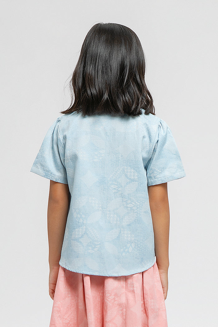 Elok Kawung Biru Muda