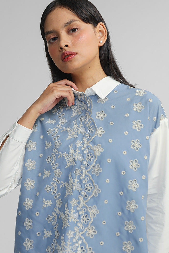 Floral Embroidered Fonsi