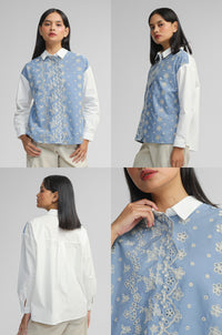 Floral Embroidered Fonsi