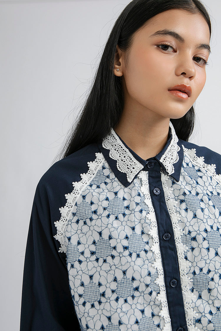 Floral Embroidery Culpo A