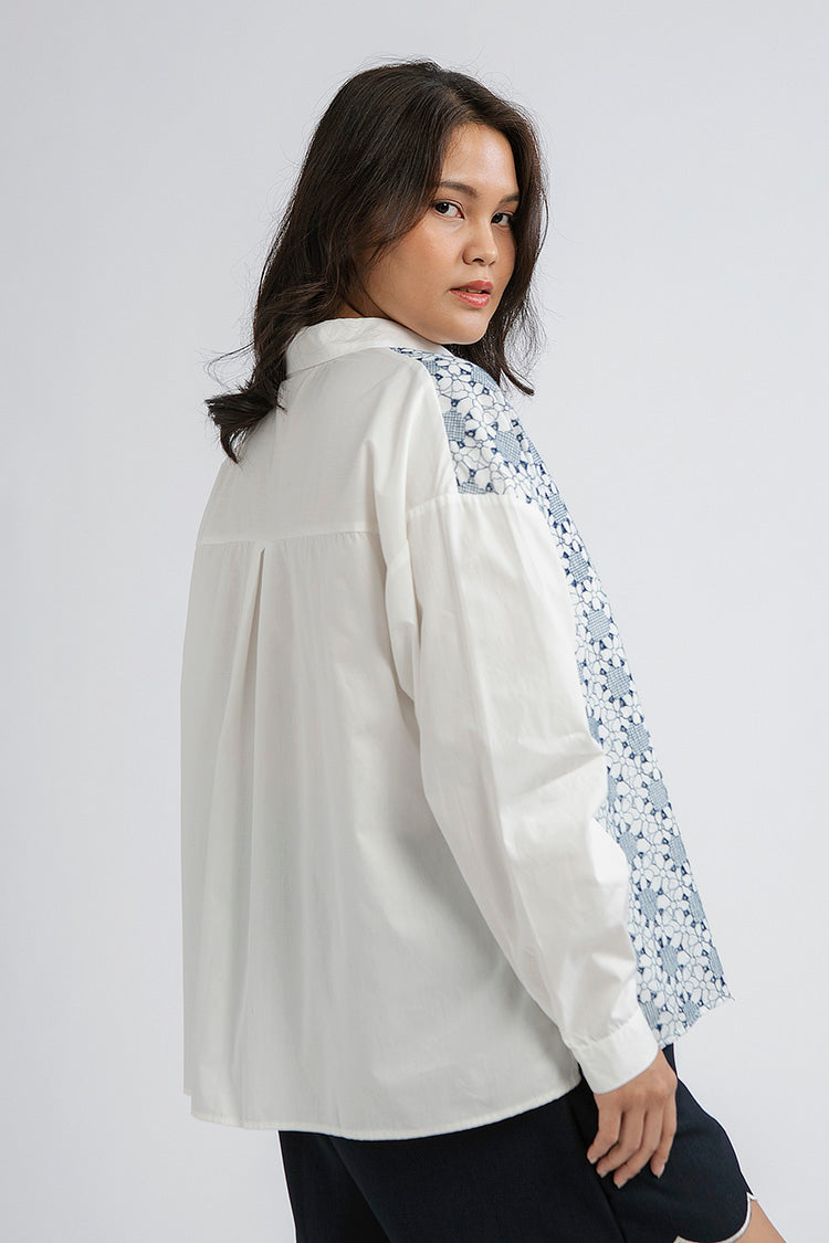 Floral Embroidery Fonsi - Defect Sale