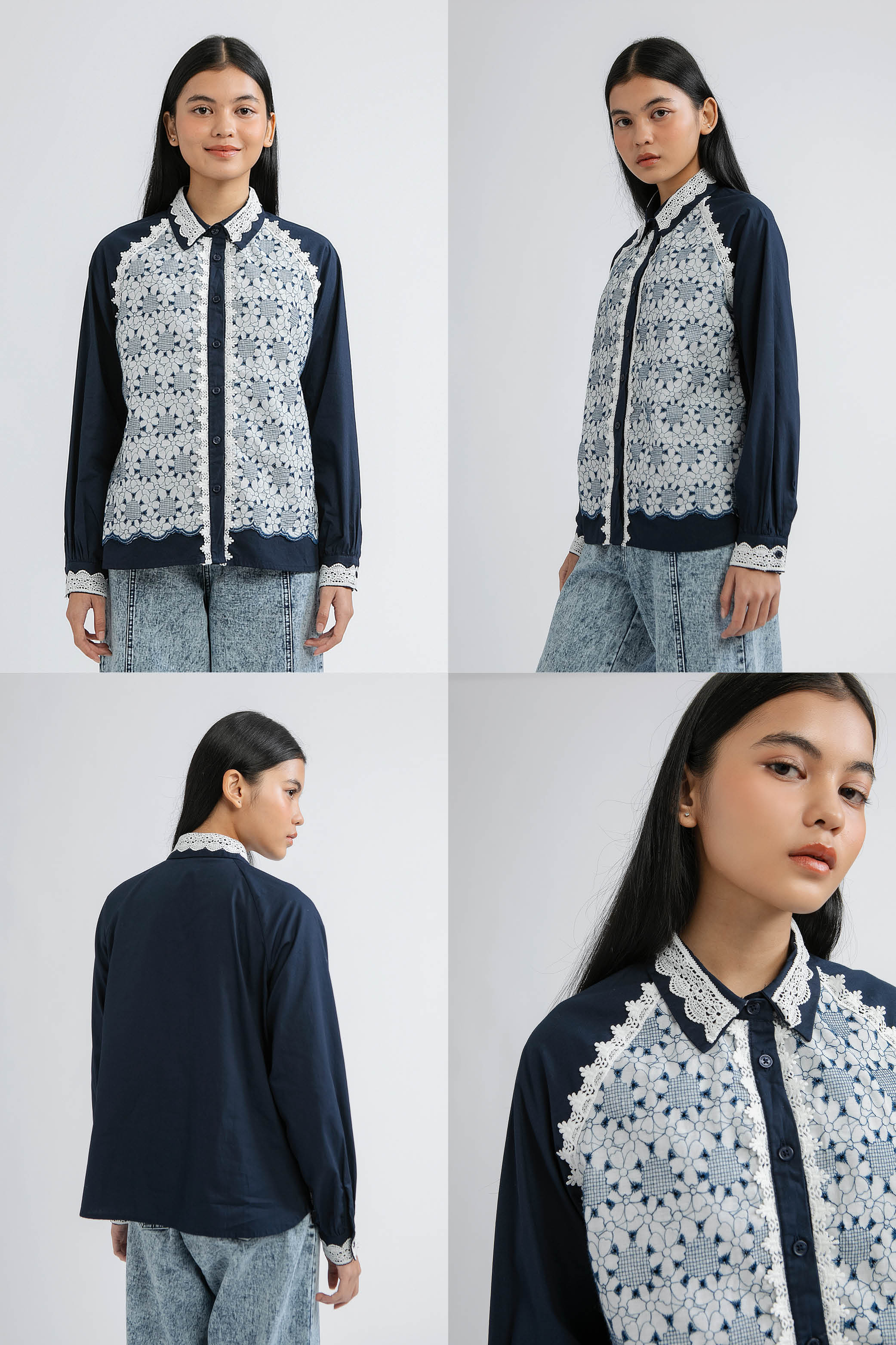 Floral Embroidery Culpo A