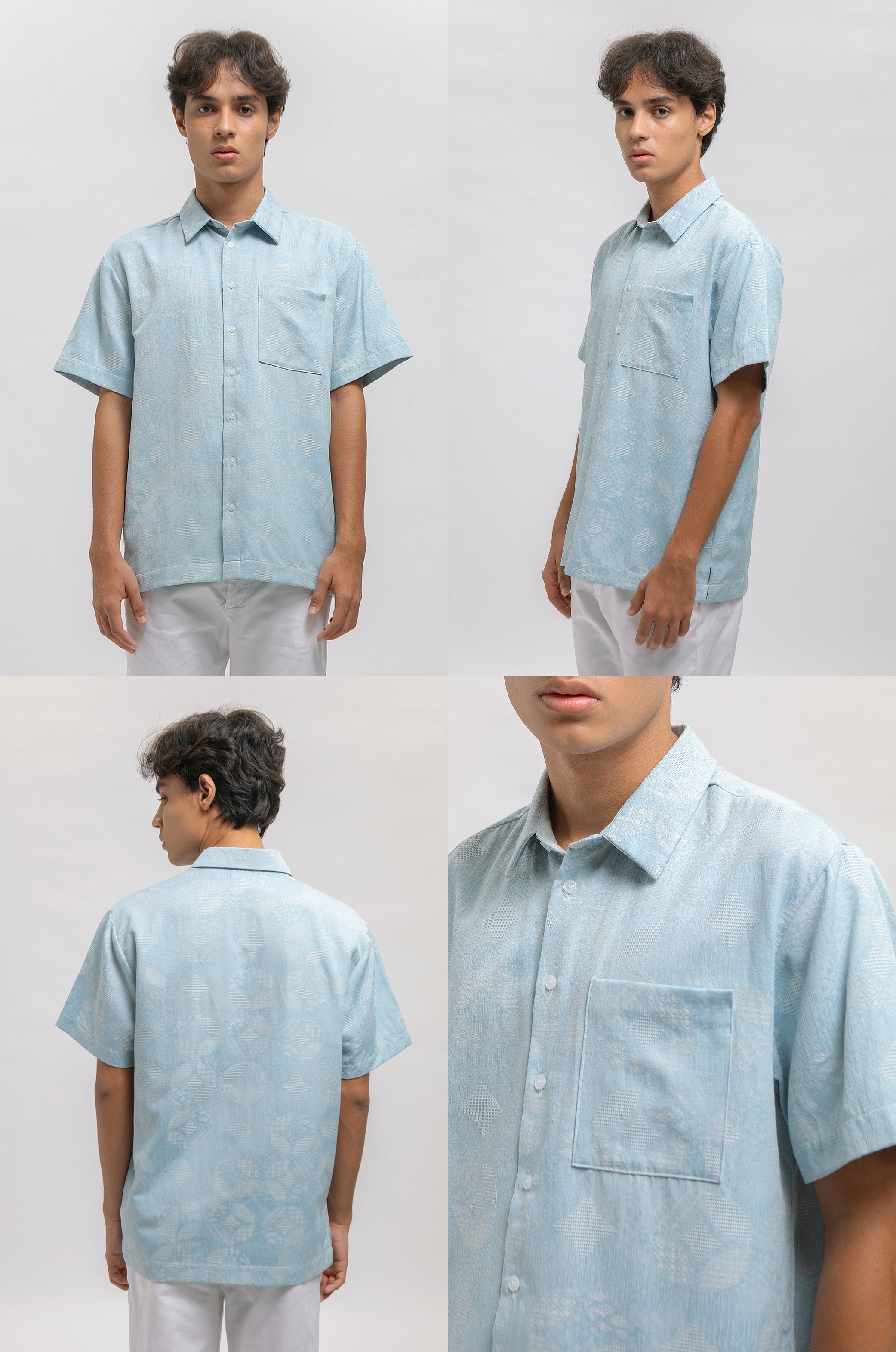 Aksara Kawung Biru Muda