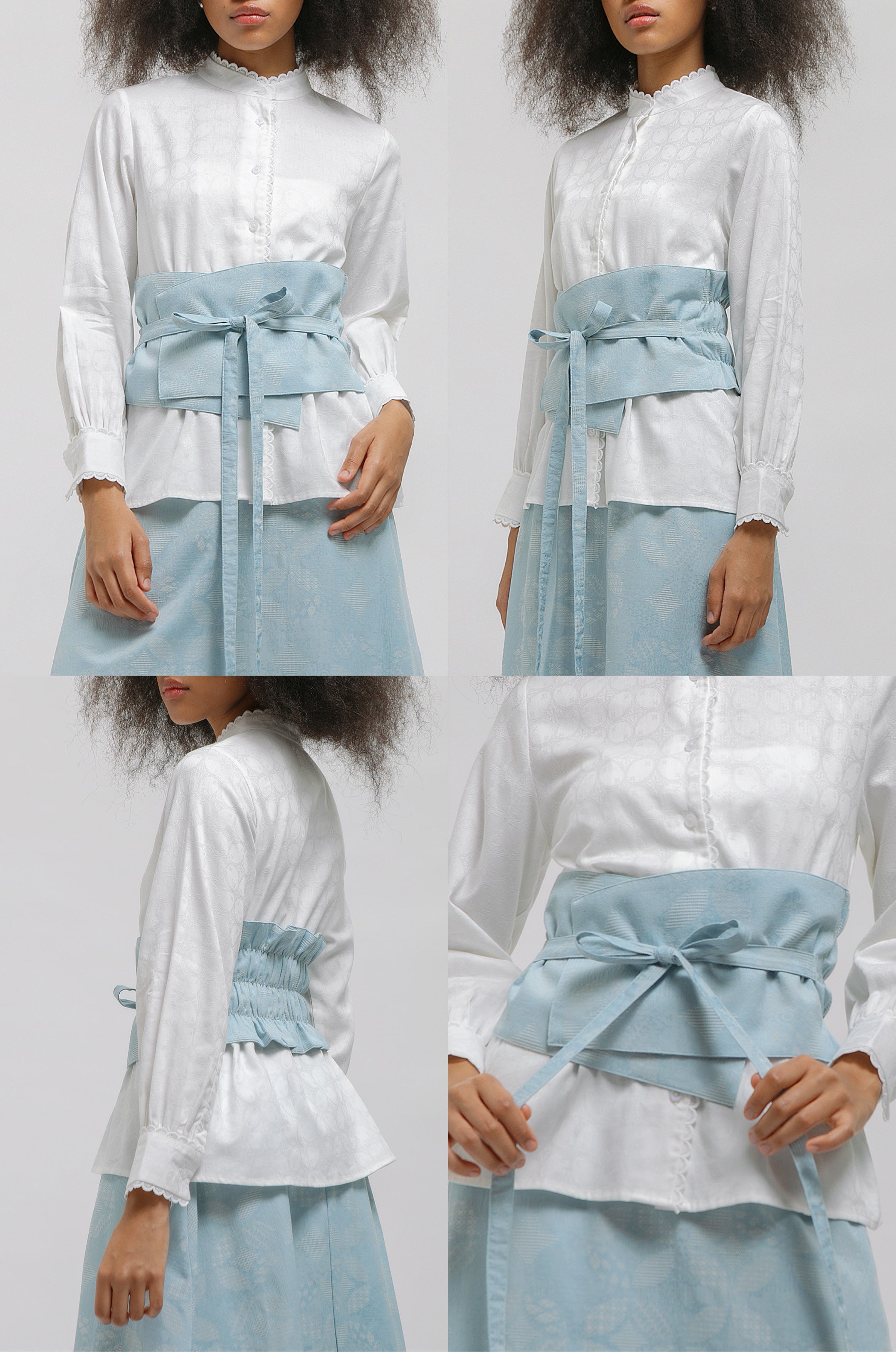 Amita Kawung Biru Muda