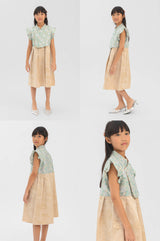 Green Floral Jinggao