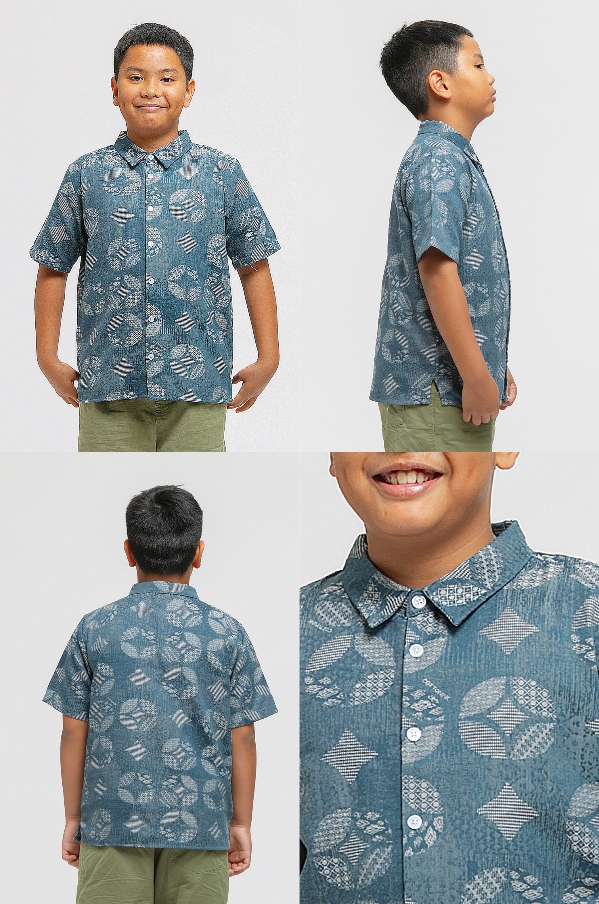 Hara Kawung Biru Laut