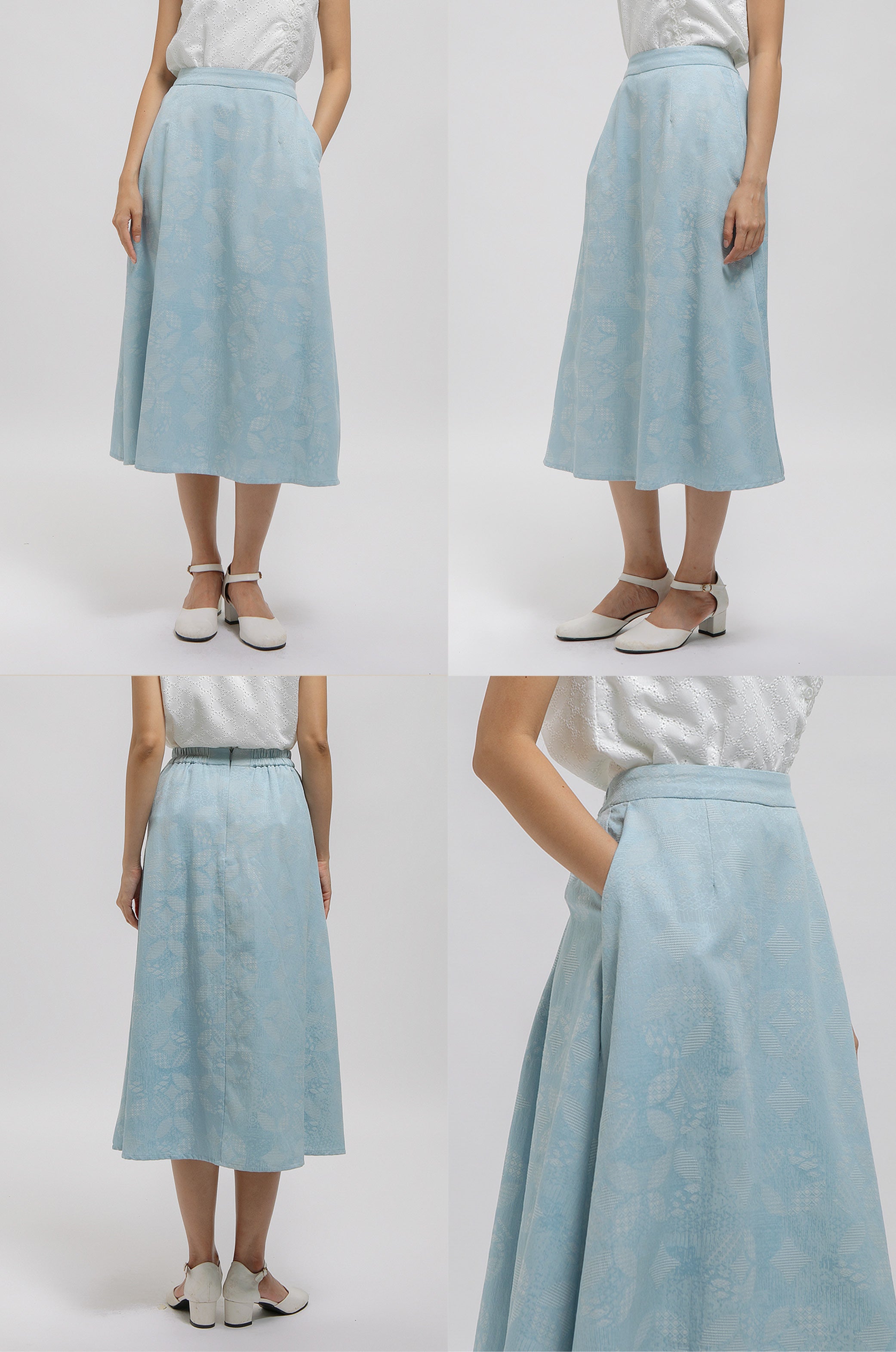 Mahika Kawung Biru Muda