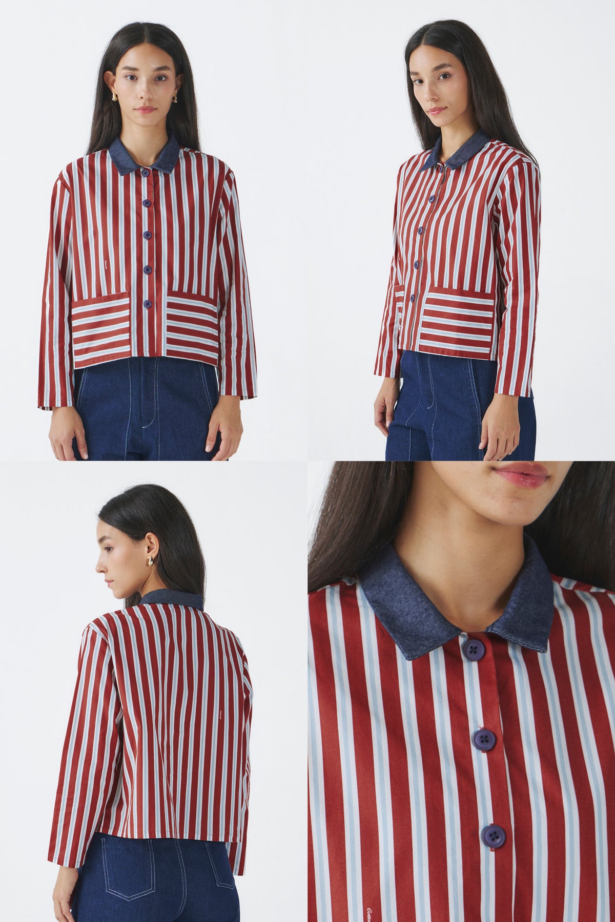 Maroon Striped Tindra