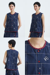 Navy Carol Vivier