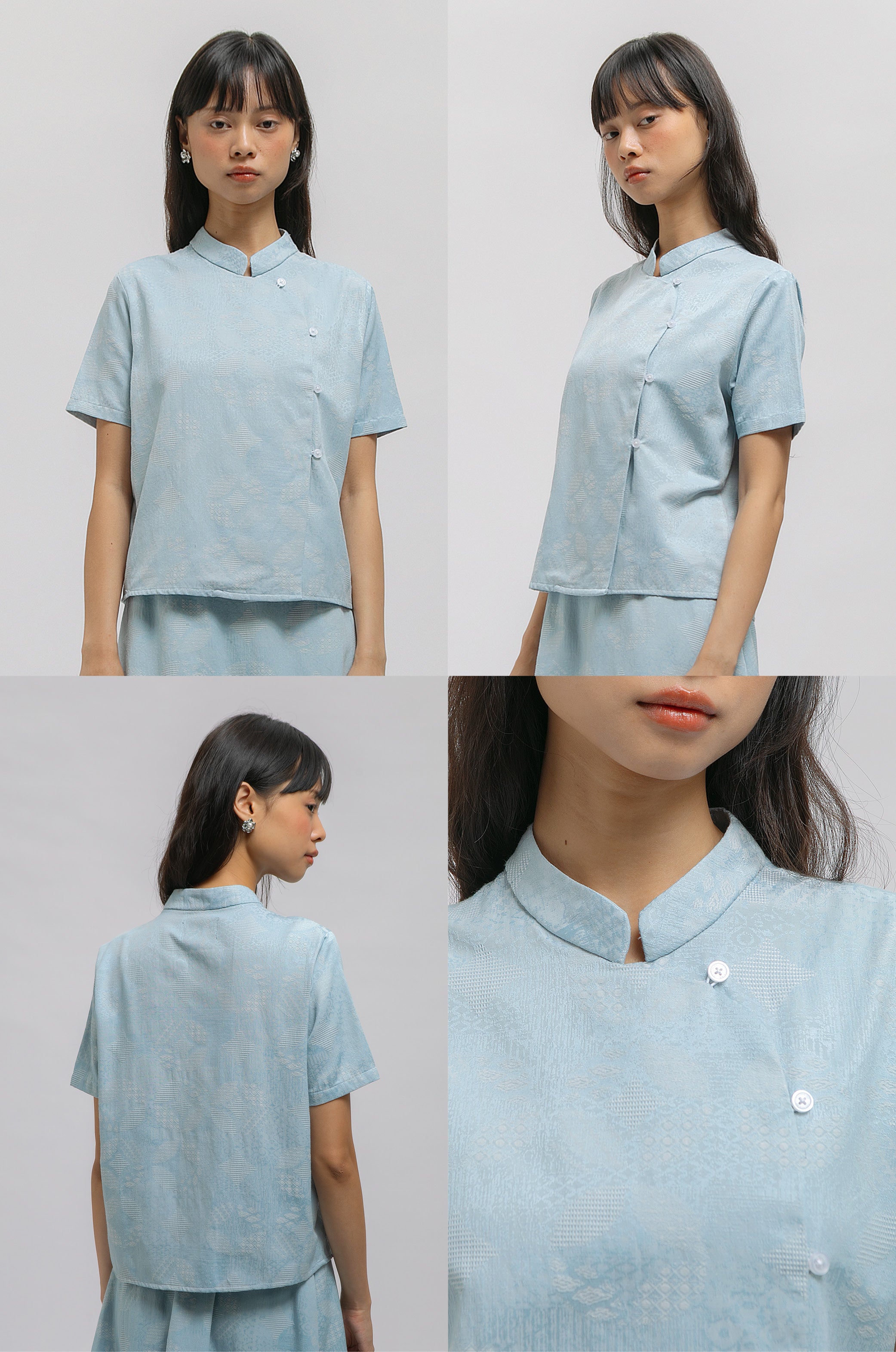 Radhani Kawung Biru Muda