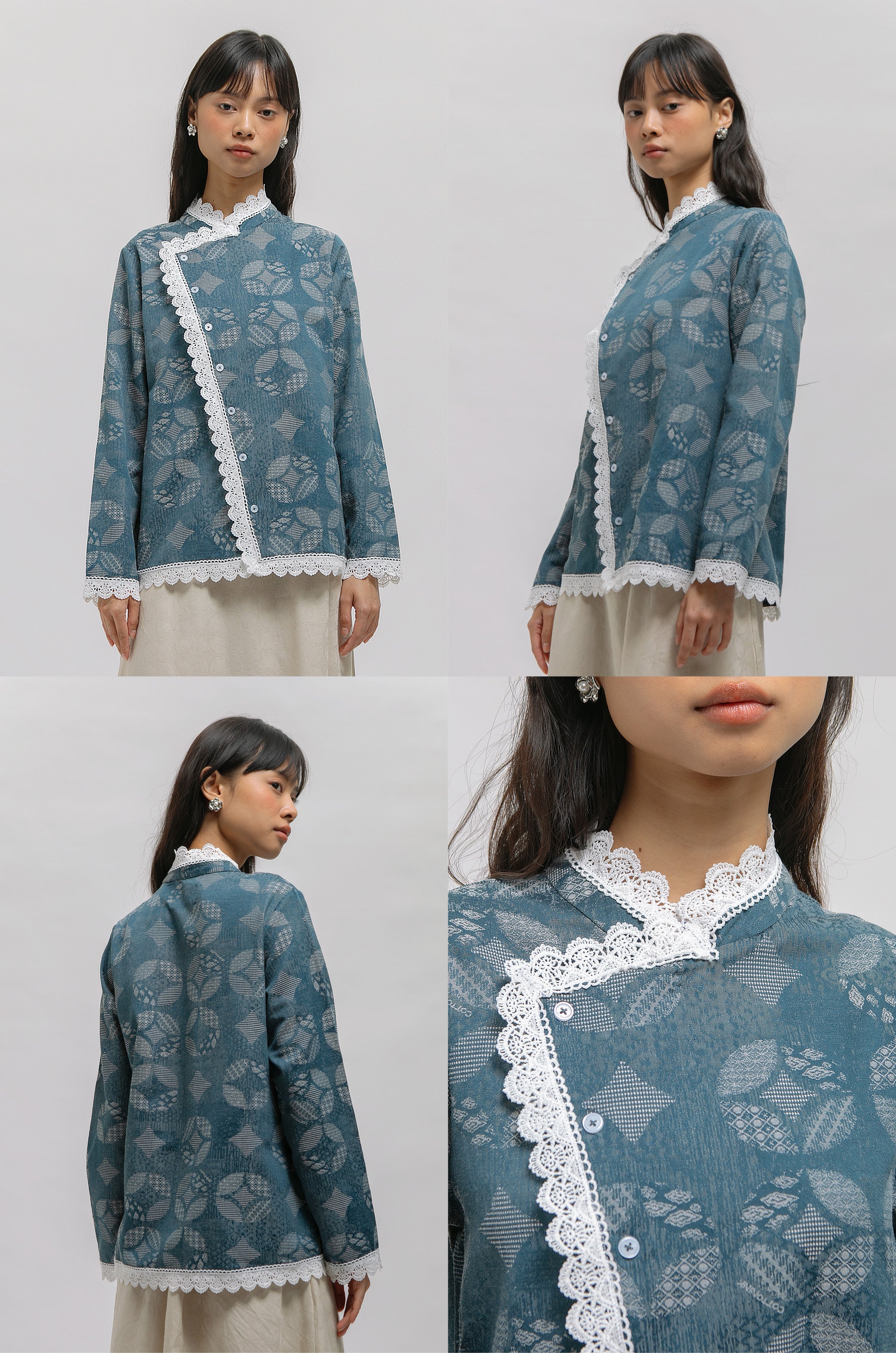 Rahayu Kawung Biru Laut