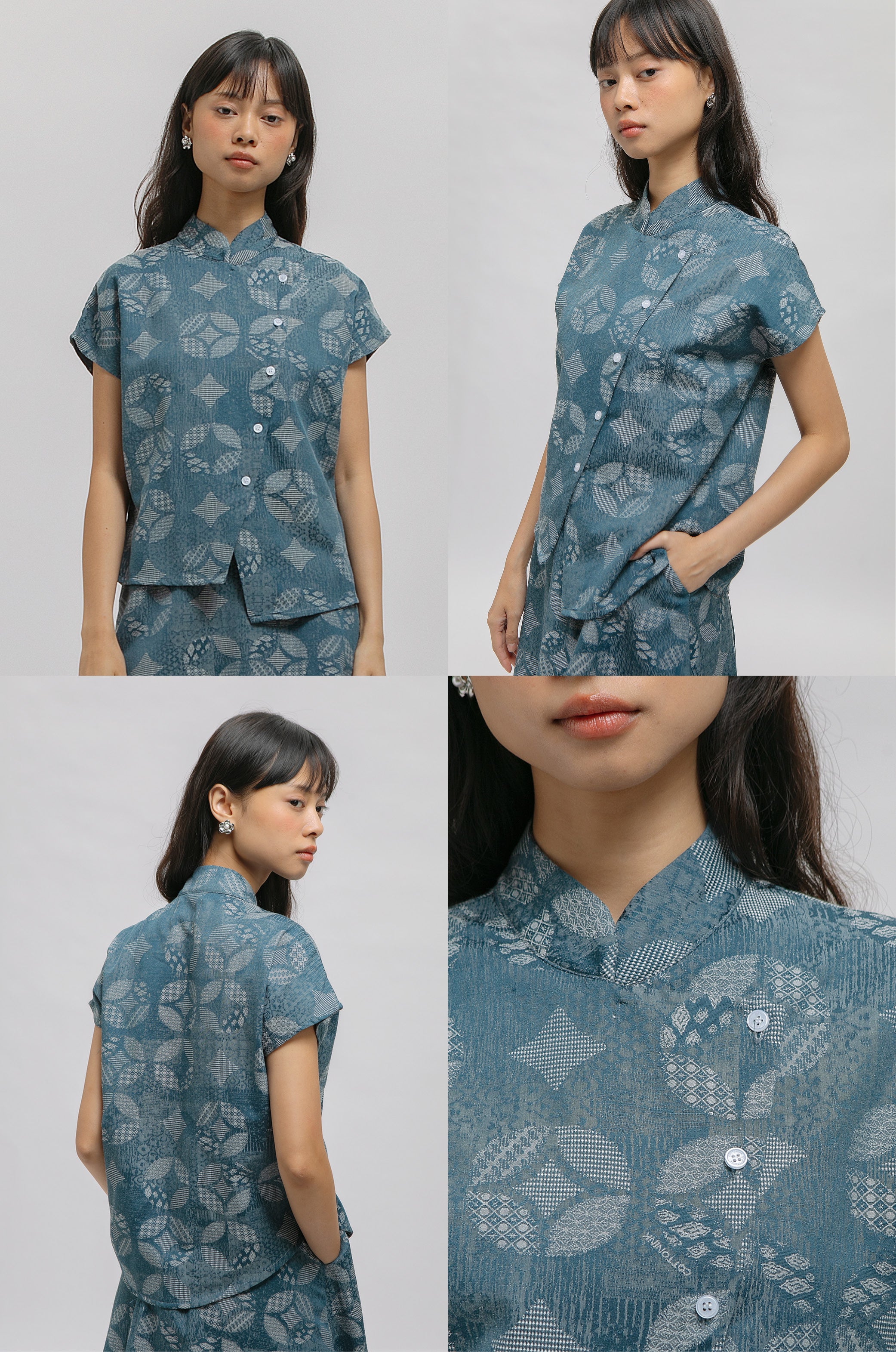 Widari Kawung Biru Laut