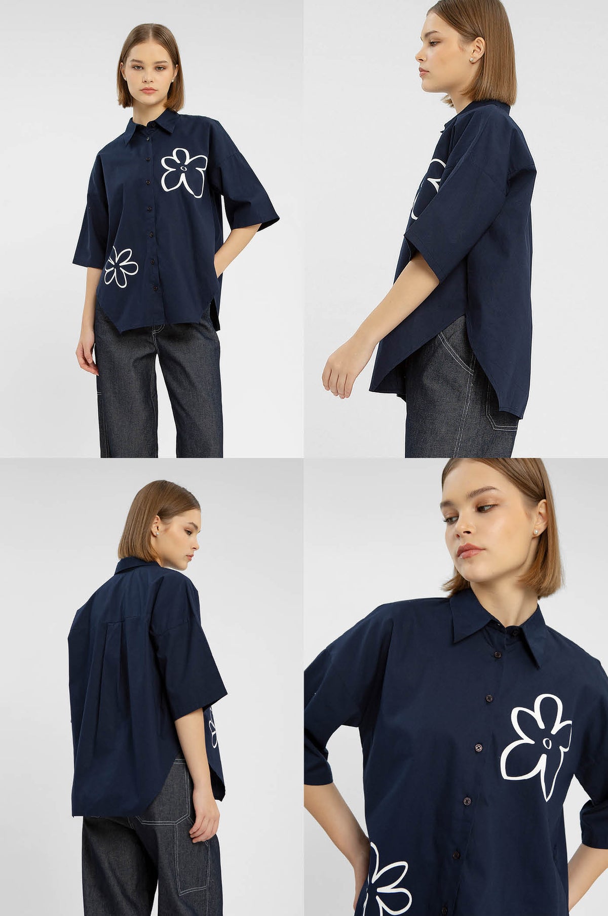 Navy Blue Quinna - Defect Sale