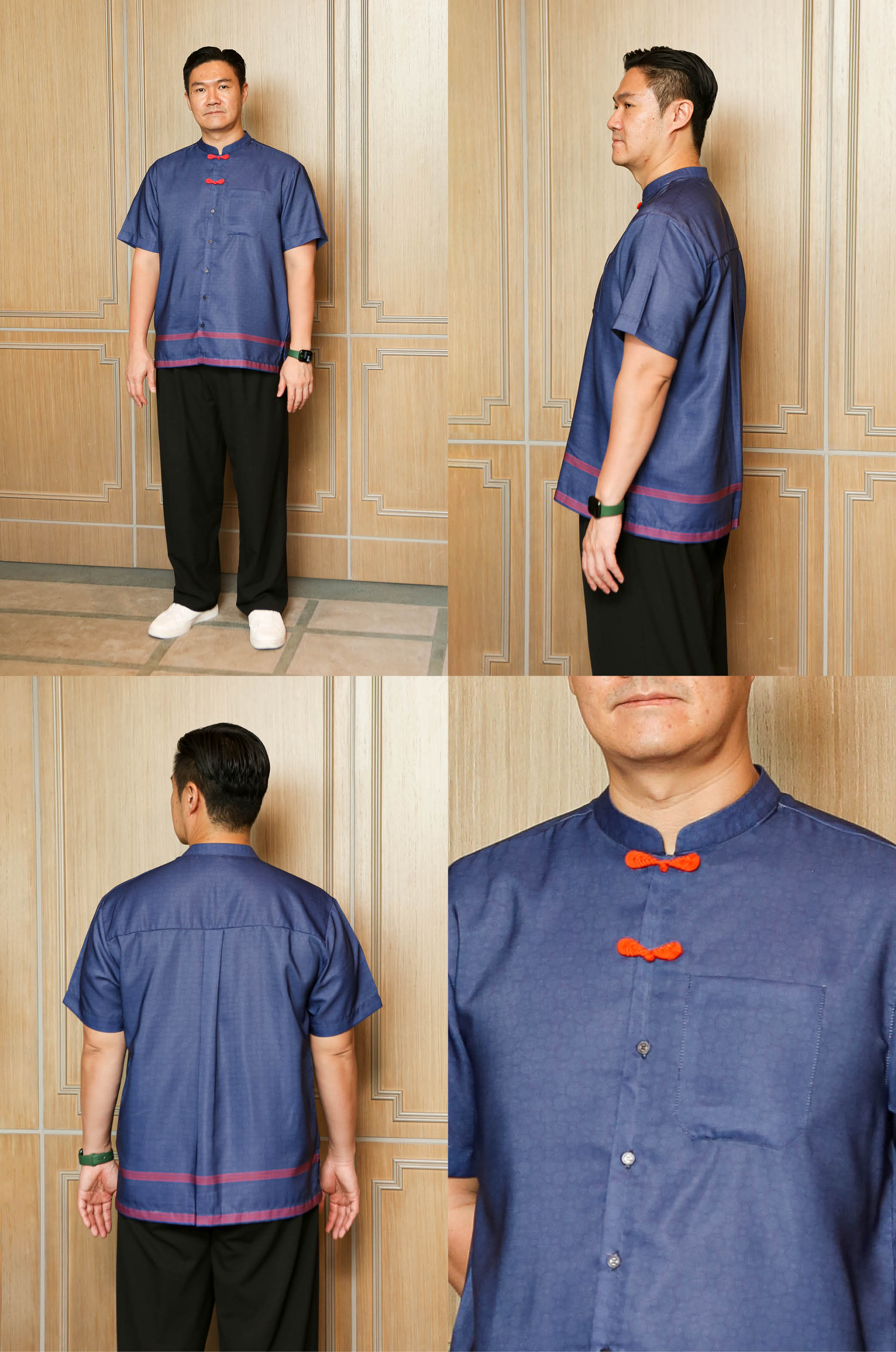 Navy Blossom Kapi