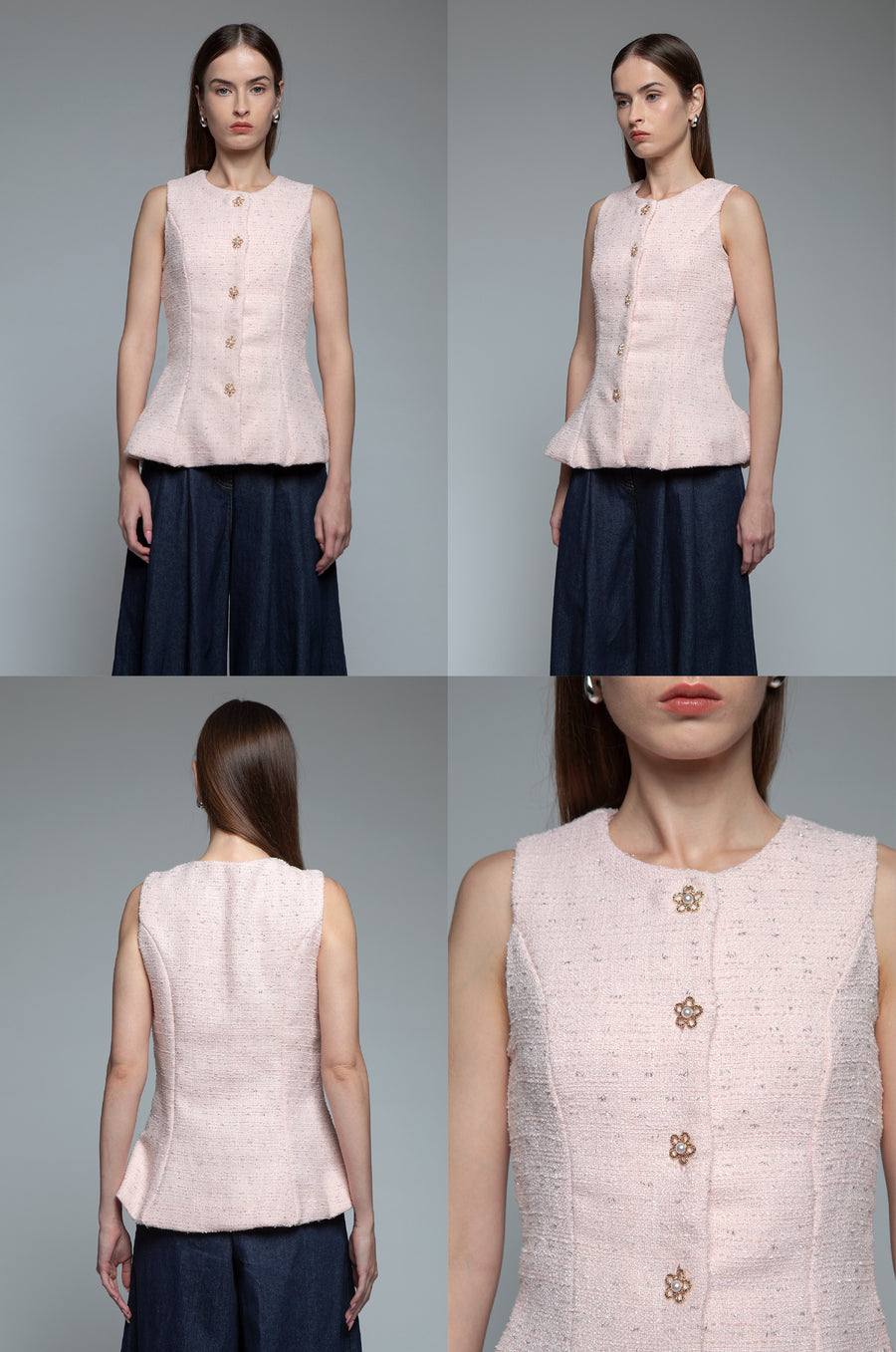 Pink Tweed Bell