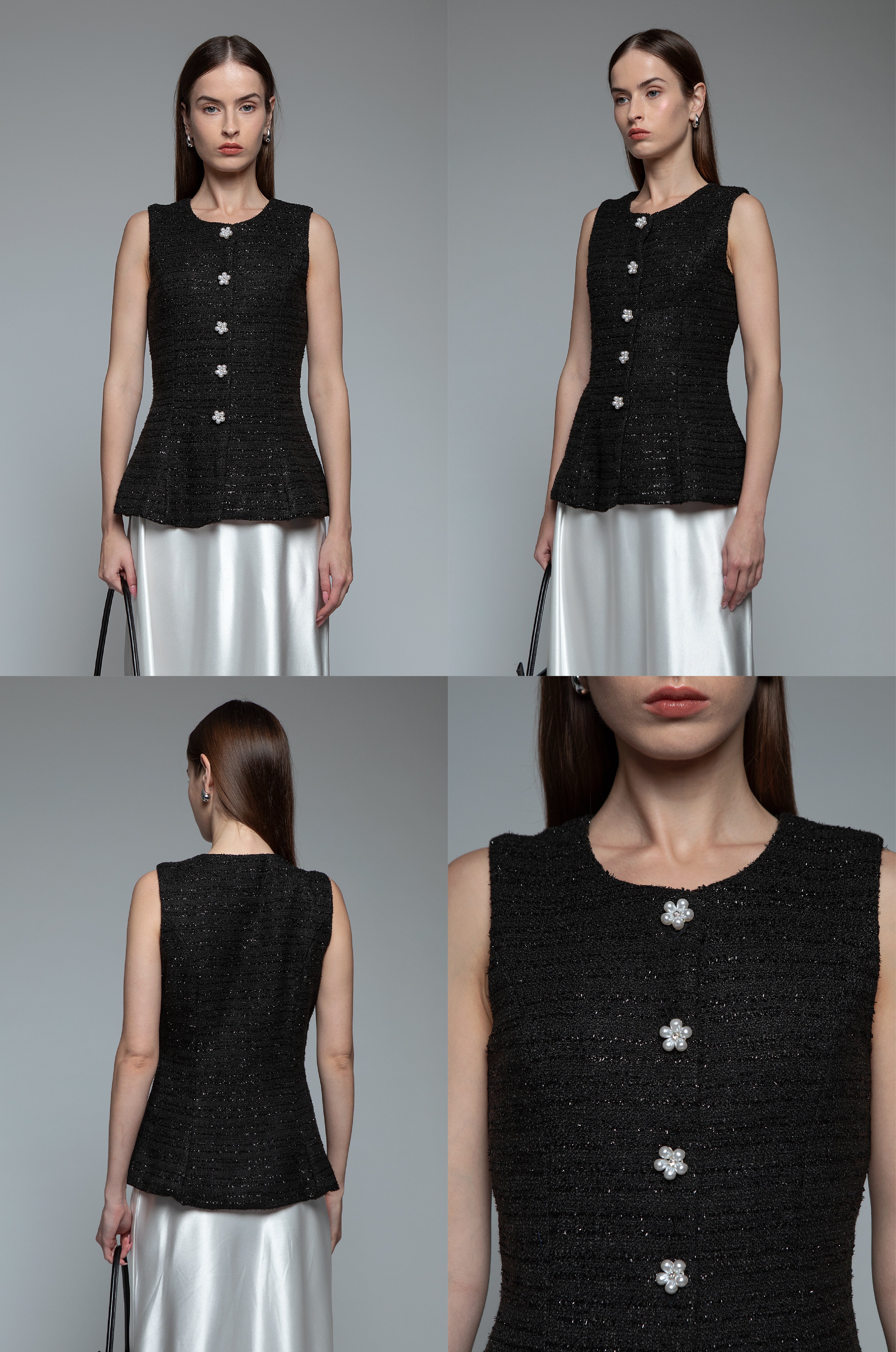 Black Tweed Bell A