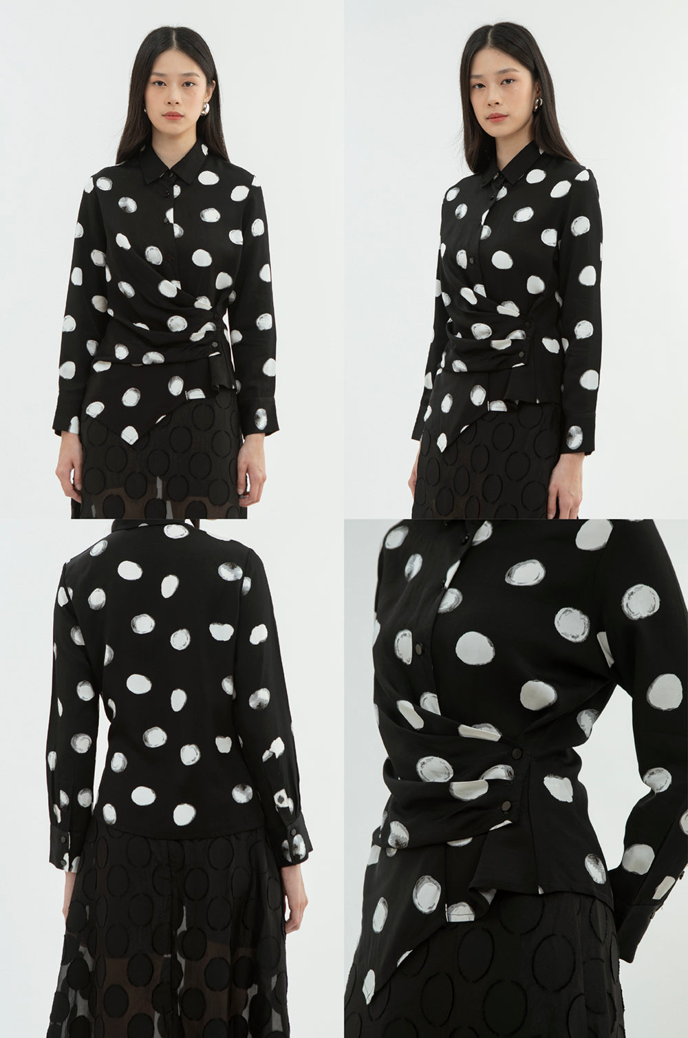 Black Polka Tarte