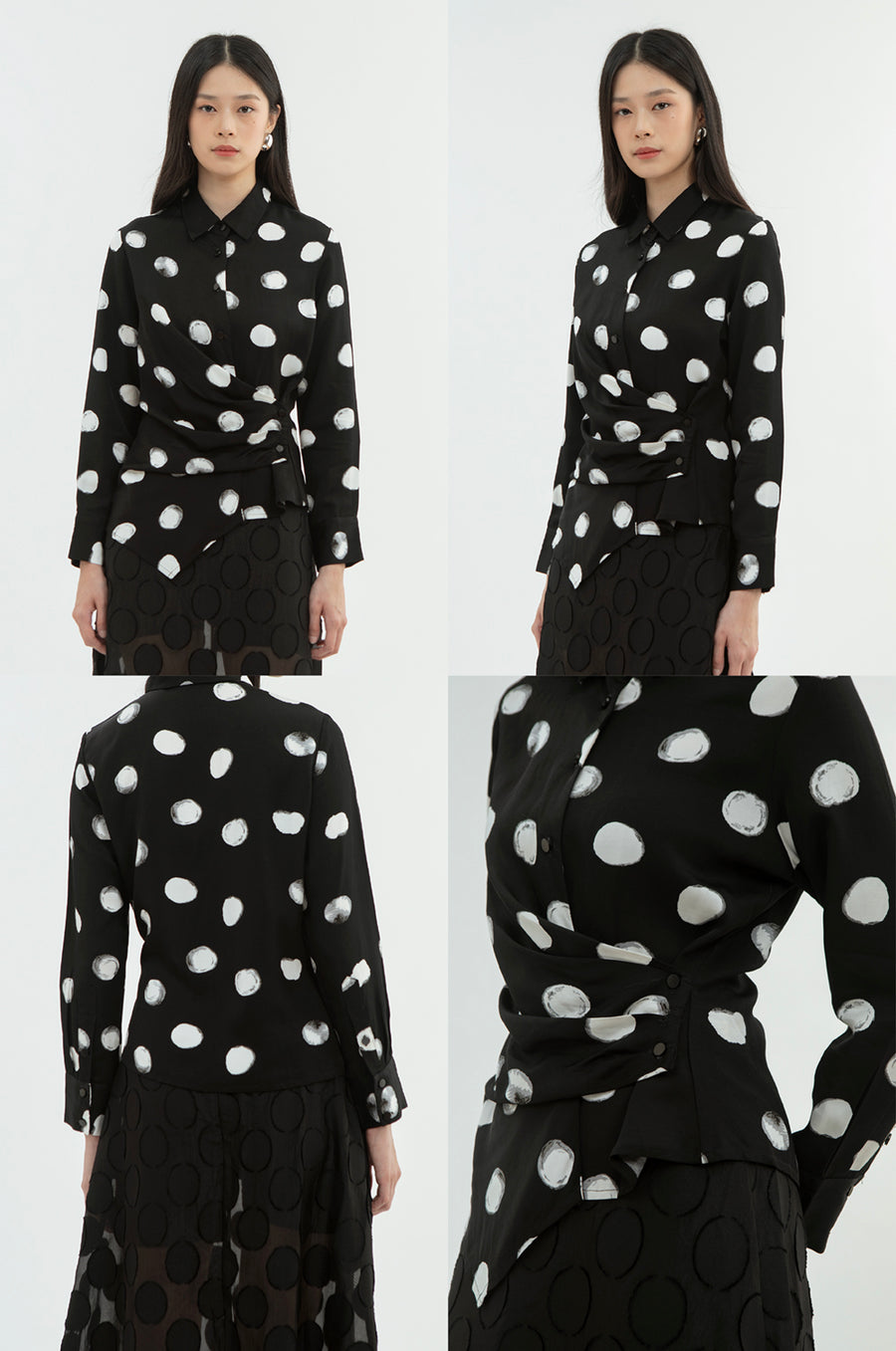 Black Polka Tarte