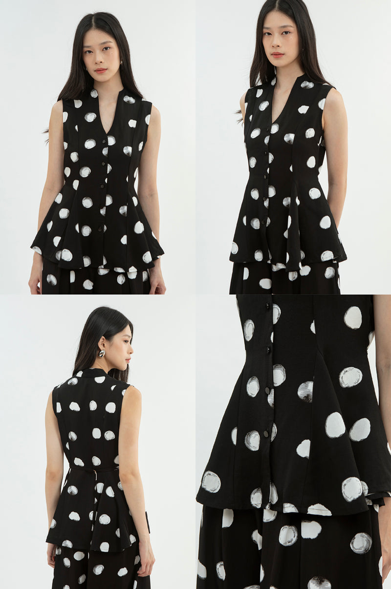 Black Polka Oceane