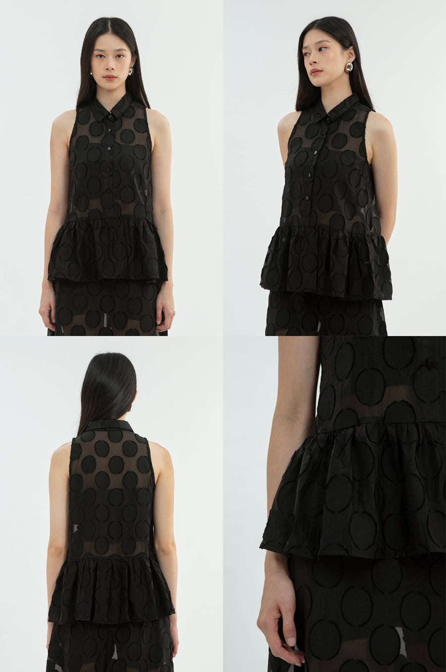 Black Polka Thalie
