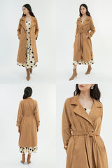 Camel Suede Tatin