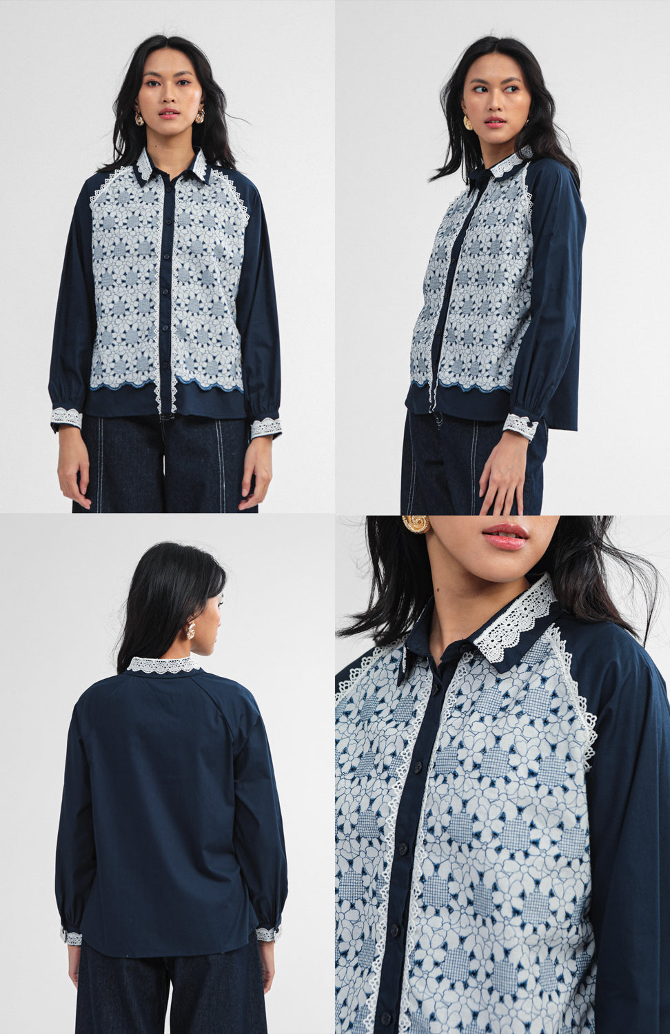 Floral Embroidery Culpo B