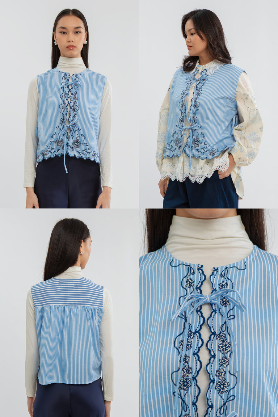 Light Blue Striped Benaiah