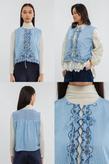 Light Blue Striped Benaiah