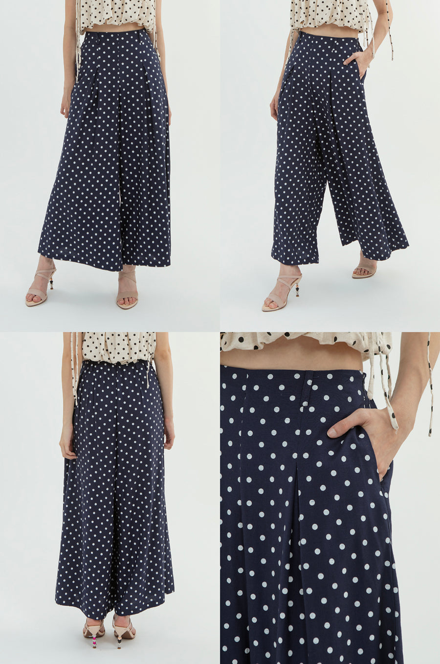 Linen Polka Plume