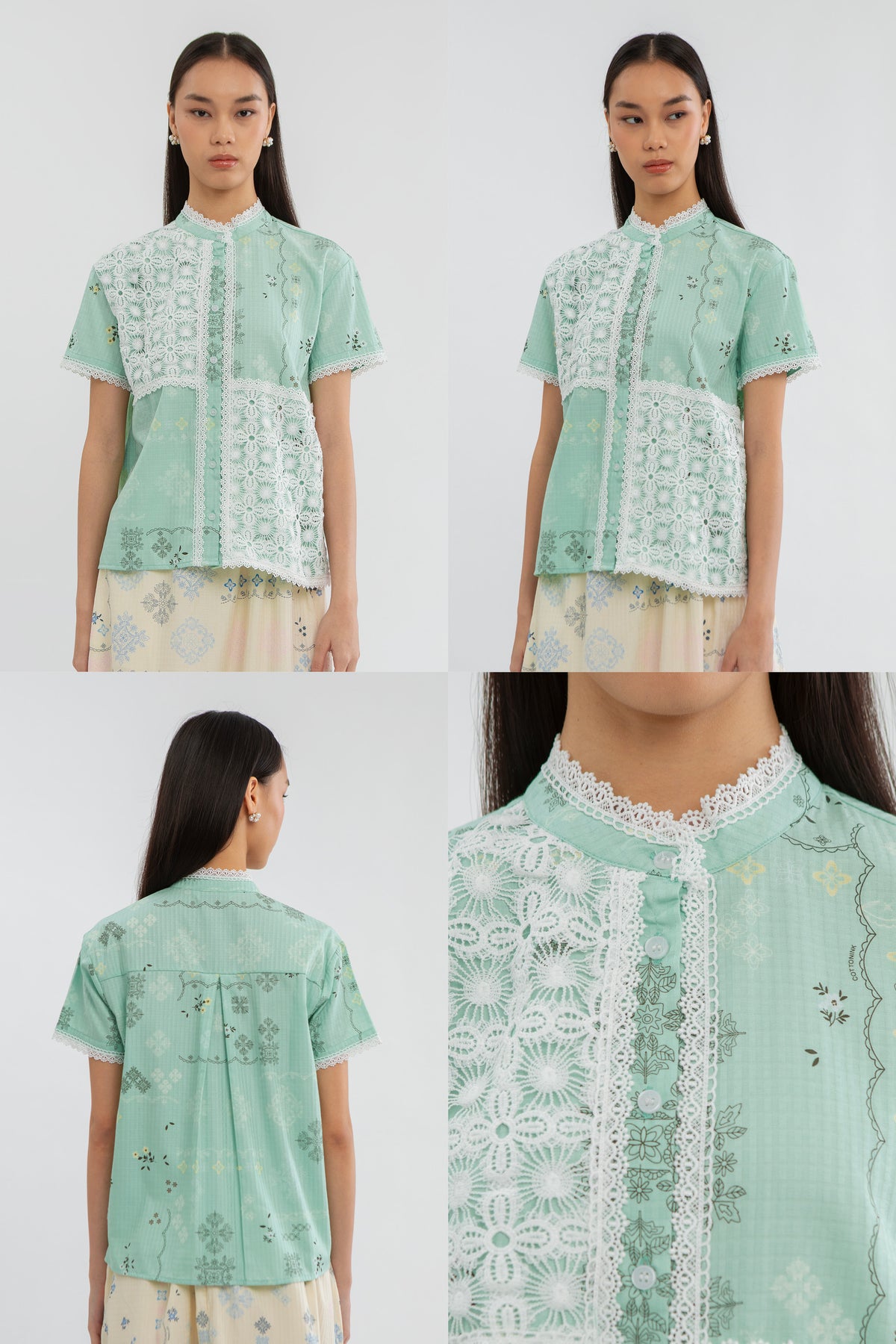 Mint Green Dalia B