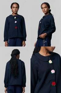 Navy Romaine