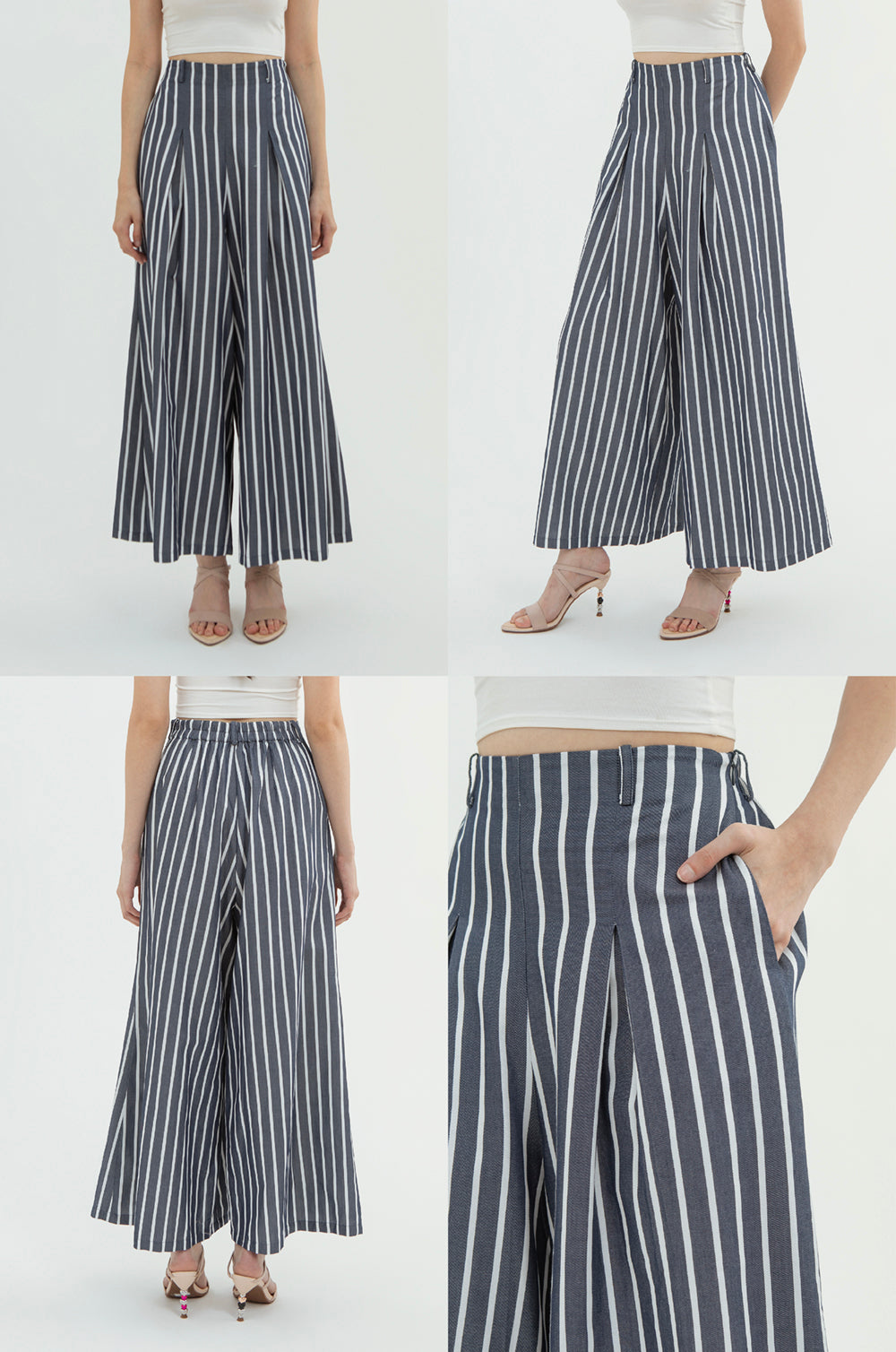 Navy Striped Citron