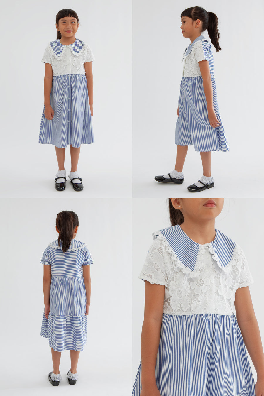Navy Striped Demani
