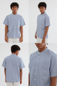 Navy Striped Kamal