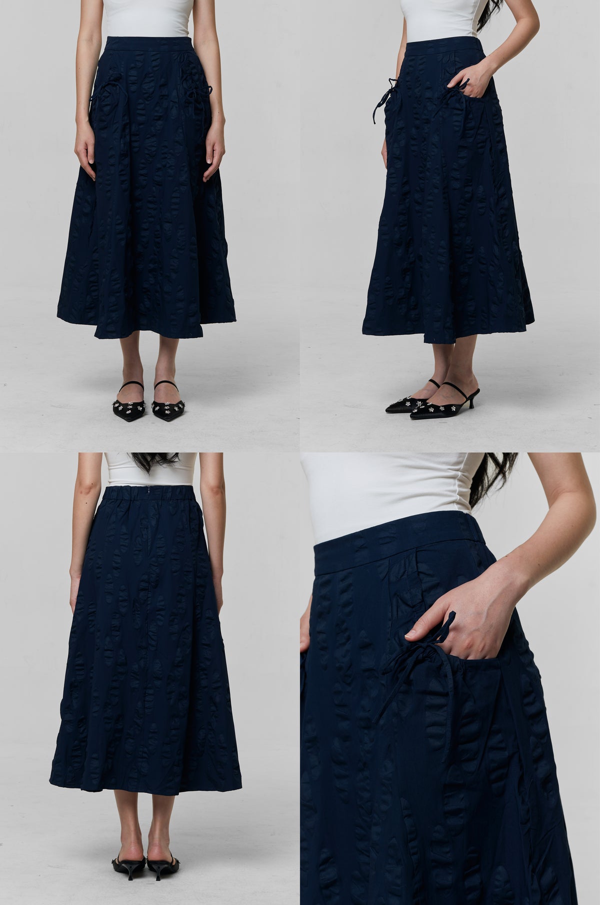 Navy Velin