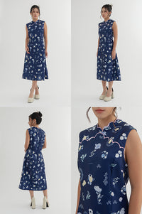 Navy Peony Noa
