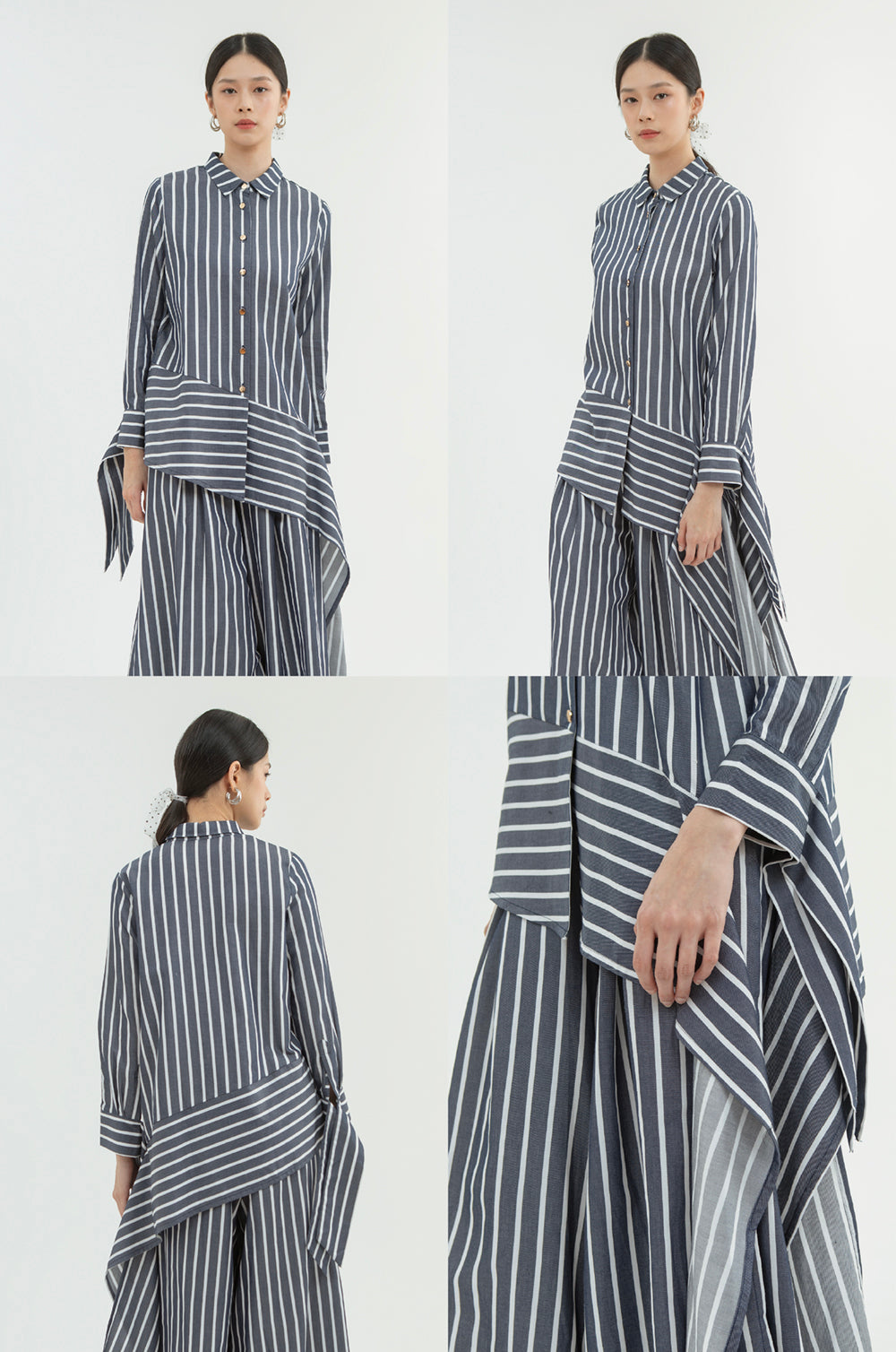 Navy Striped Lyon