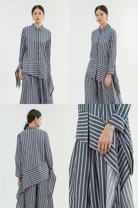 Navy Striped Lyon