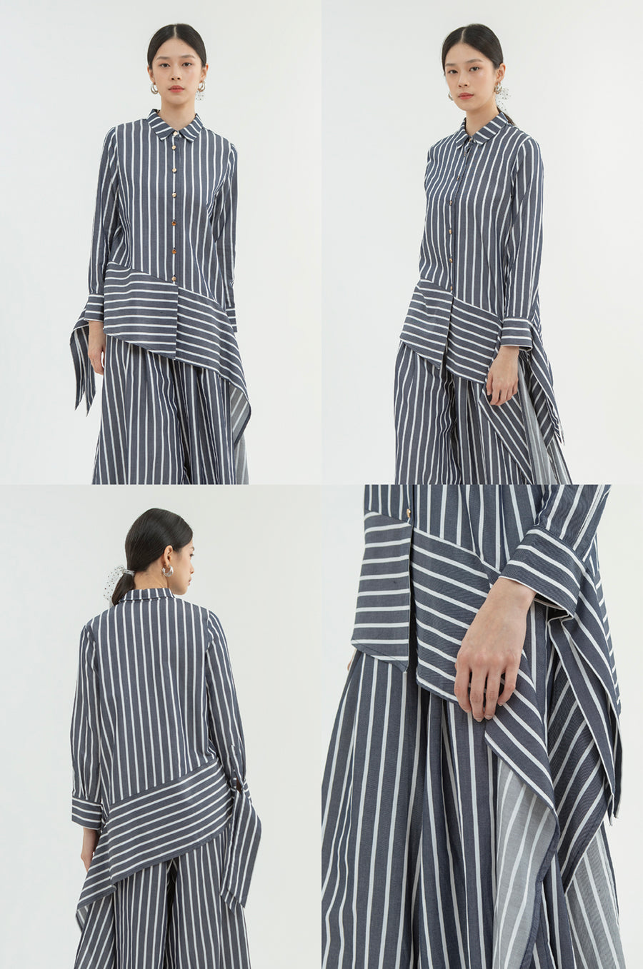 Navy Striped Lyon