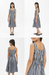 Navy Striped Mael