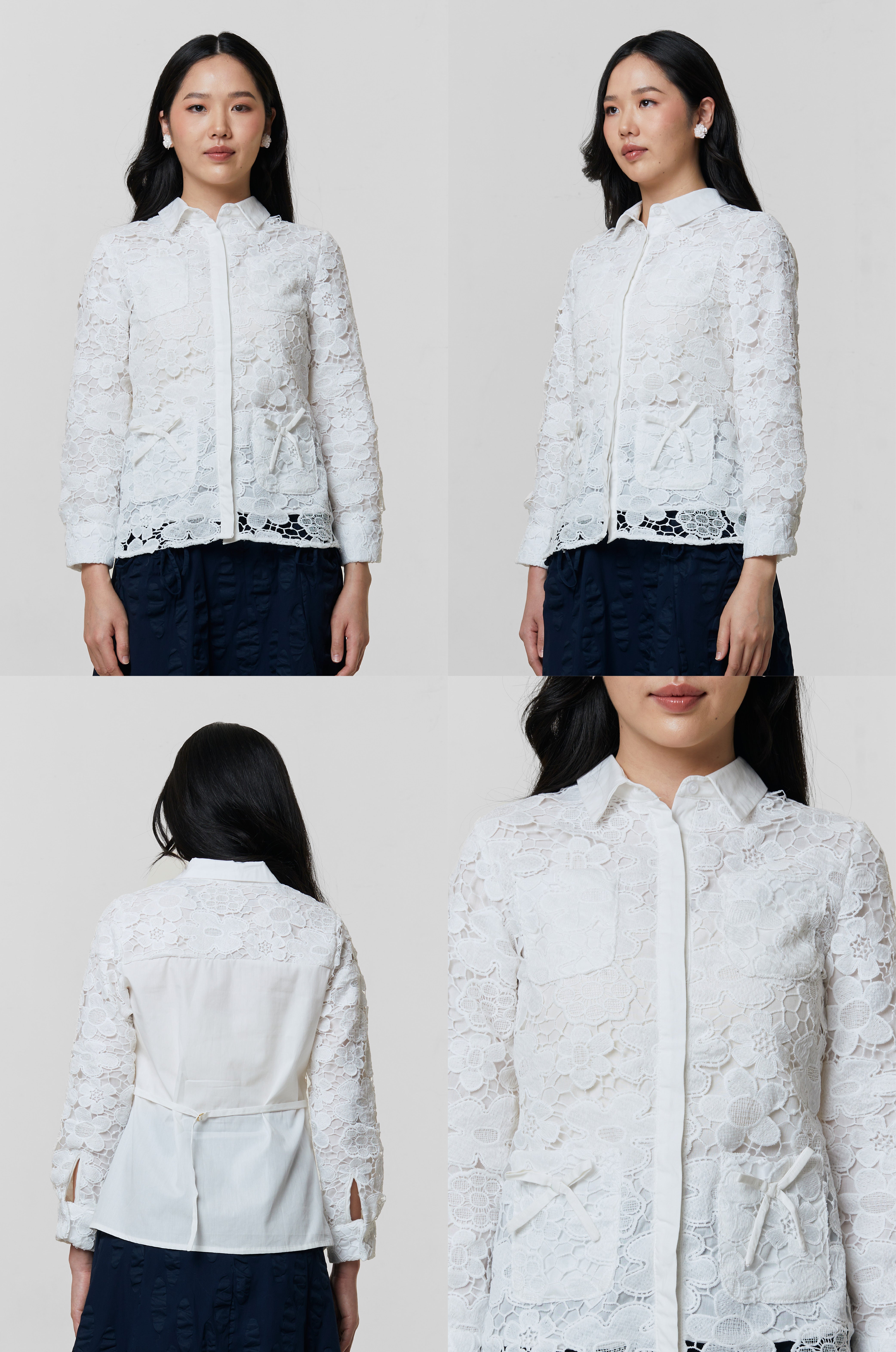 Off-white Floral Leif