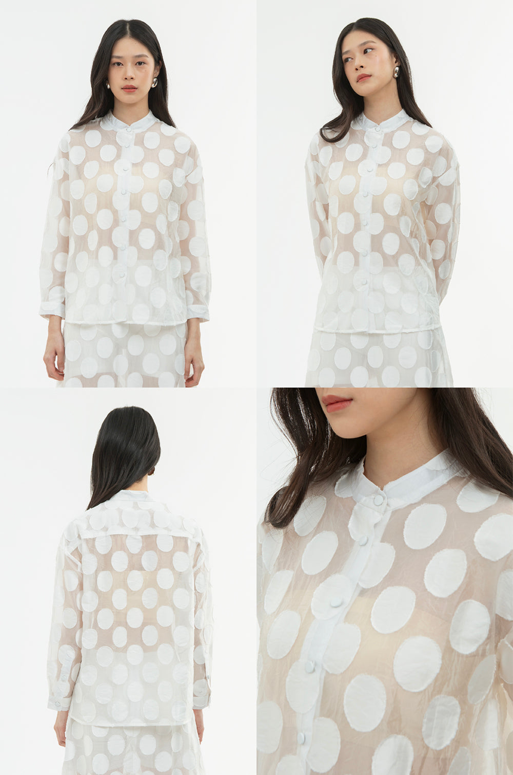 Off-white Polka Cherie