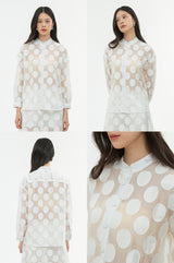 Off-white Polka Cherie