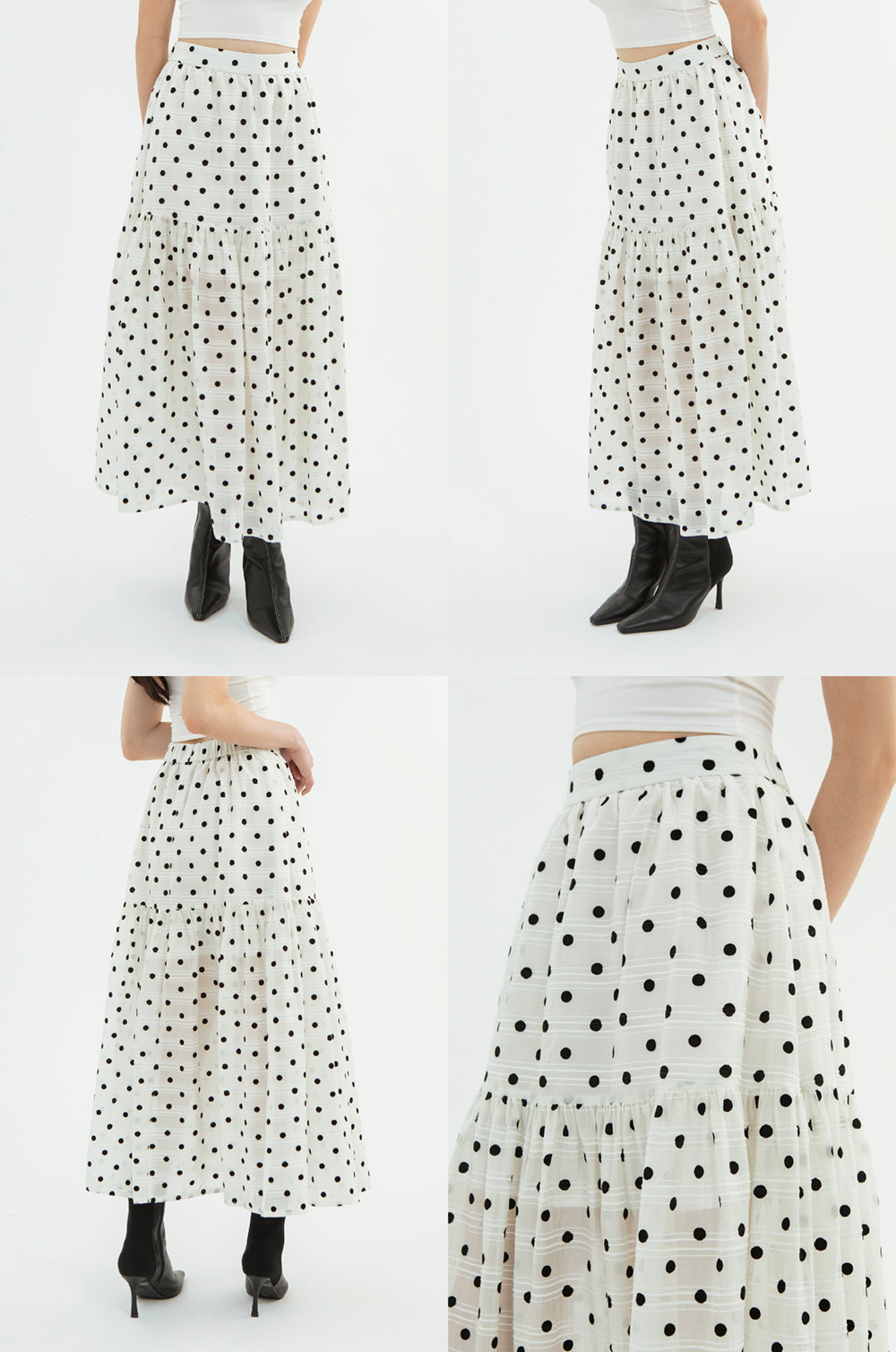 Off-white Polka Sibley