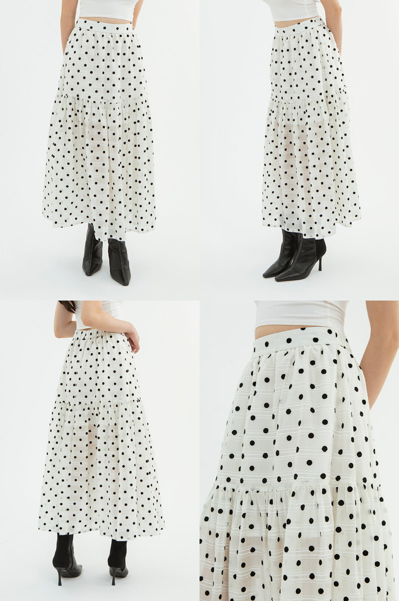 Off-white Polka Sibley
